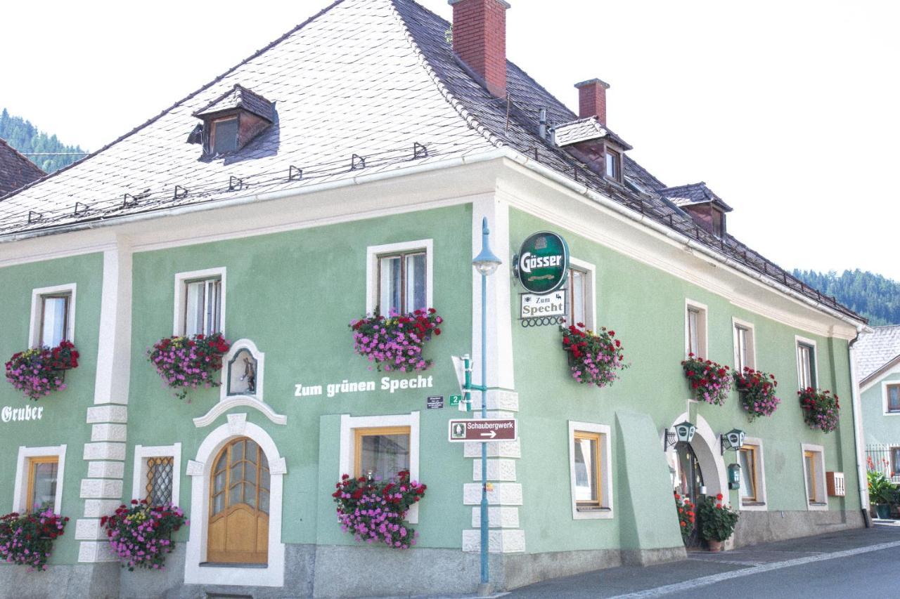 Gasthof Zum Grünen Specht Oberzeiring Exterior foto