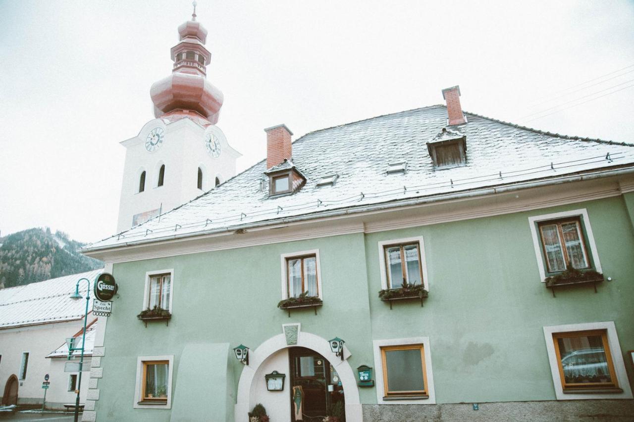 Gasthof Zum Grünen Specht Oberzeiring Exterior foto