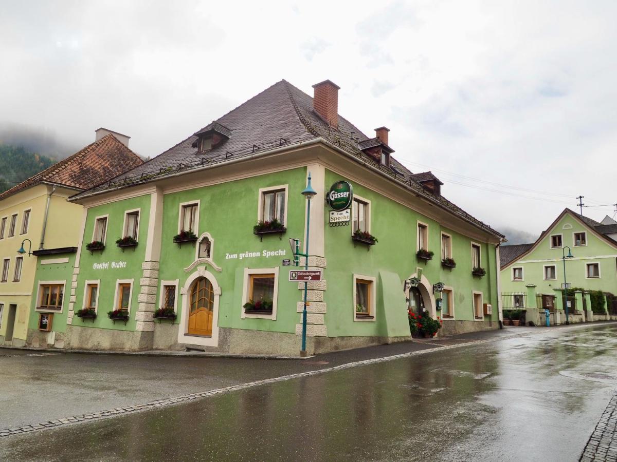 Gasthof Zum Grünen Specht Oberzeiring Exterior foto